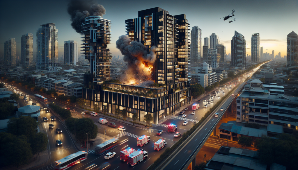 Ukrainian Drone Strikes Luxury Moscow Tower Before Victory Day Parade
