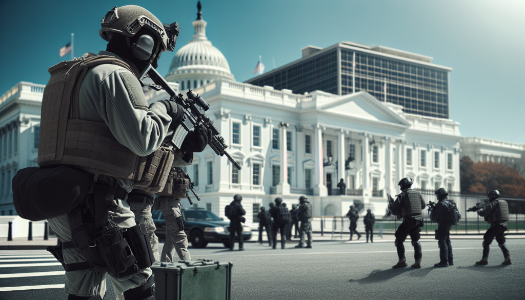 US Secret Service Shoots Suspect Near White House, Hospitalized