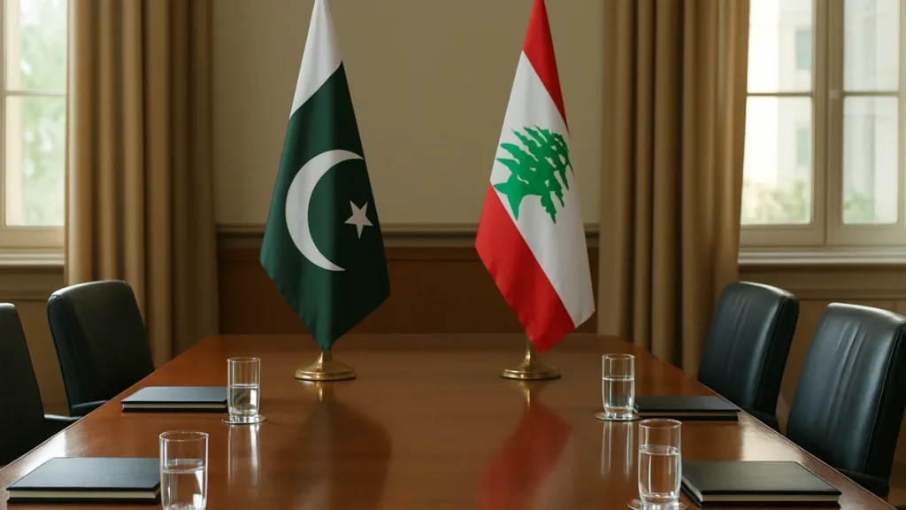 Ahsan Iqbal Meets Lebanese Envoy on Trade and Education Ties