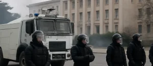 Albanian police fire tear gas at student protesters in Tirana
