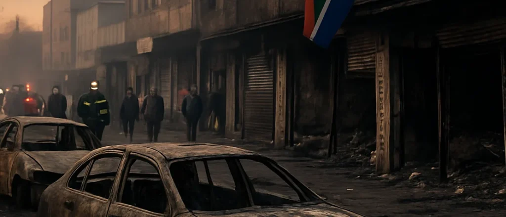 Anti-Migrant Violence Sparks Arson and Looting in South Africa