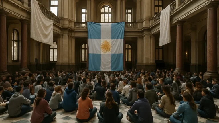 Argentine students occupy campus in protest over Milei austerity