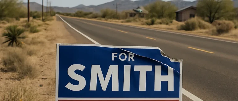 Arizona Congressional Candidate Reports Assault While Repairing Campaign Sign