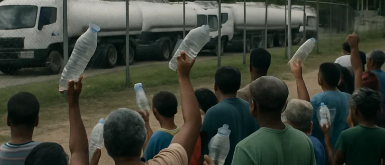 Batam residents protest water shortages amid data centre claims