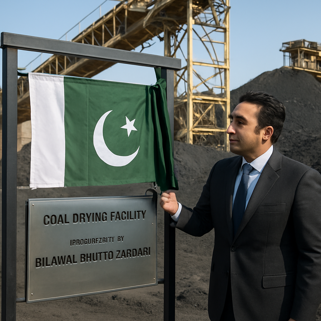 Bilawal Bhutto Launches Thar Coal Phase-III and Pakistan’s First Coal Drying Unit