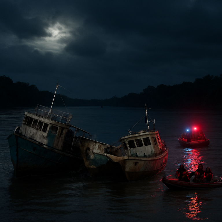 Boat Collision on Congo River in DR Congo Kills 30, Many Missing