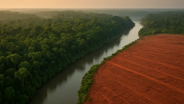 Brazil reports record fall in Amazon deforestation before vote