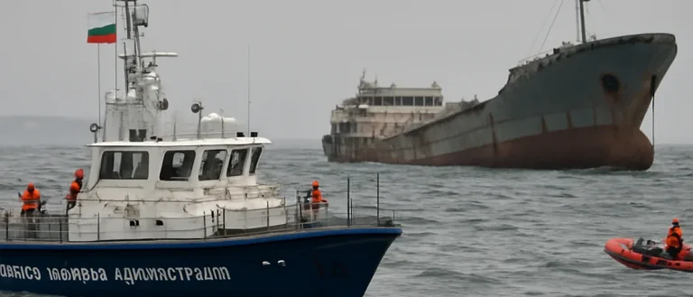 Bulgaria Ends Search for Missing Crew After Drone Strike Sinks Cargo Ship