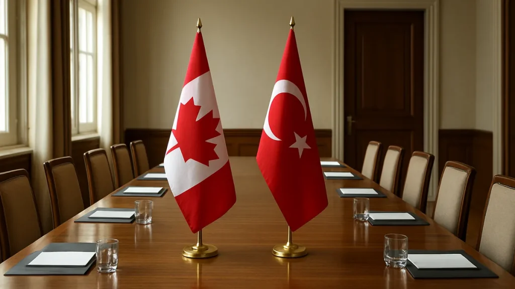 Canada opens free trade talks with Turkey during Carney visit