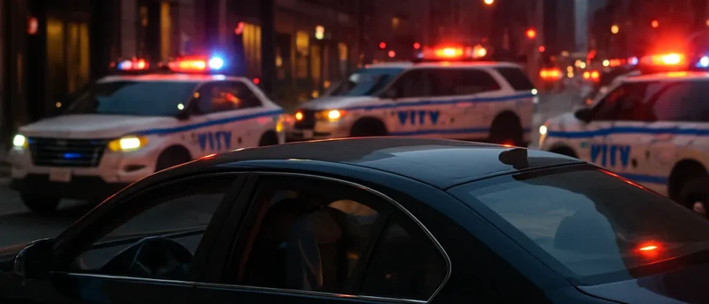 CCTV Footage Captures ICE Agents Shooting at Man Driving with Child in New York