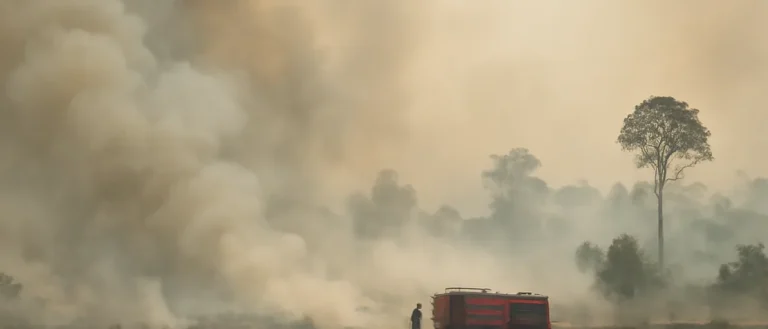 Challenges in Combating Indonesia's Peatland Fires and Resulting Toxic Smog