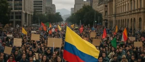 Colombia protests against de la Espriella’s spending cuts