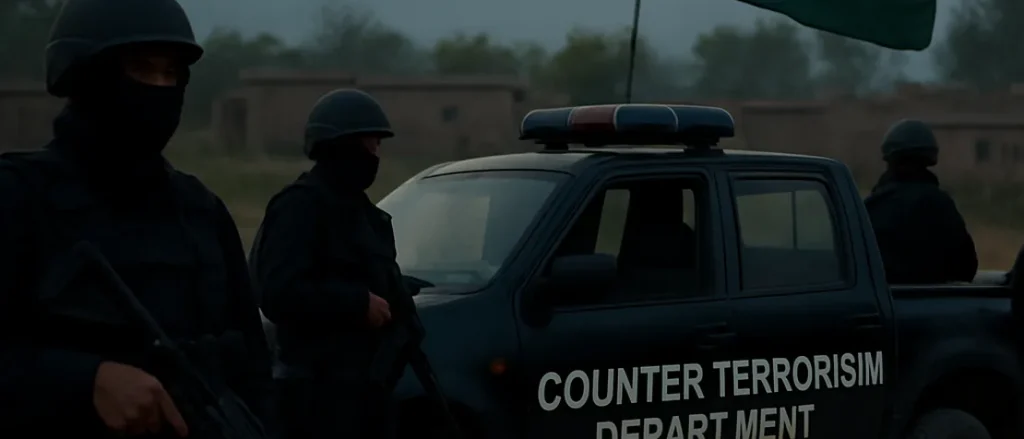 CTD Kills Three Suspected Militants in Tank; Two Policemen Martyred in Khyber