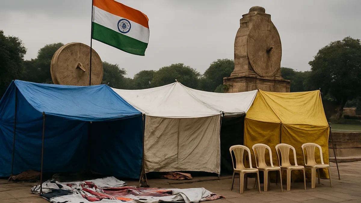 Delhi Police end Jantar Mantar as designated protest site