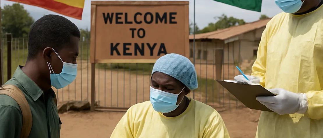 Ebola spreads in eastern DRC as Kenya confirms first imported case