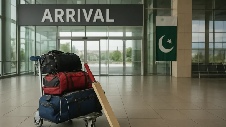 England cricket team arrives in Pakistan for ODI tri-series