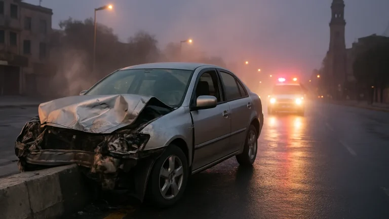 Five killed as speeding car hits road divider in Multan