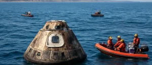 Four Astronauts Return to Earth After Eight-Month Space Mission