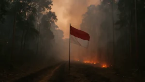 Four killed fighting wildfire in Indonesian national park