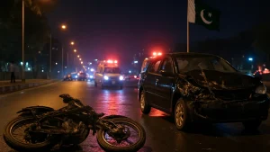 Four killed in separate road accidents across Karachi overnight