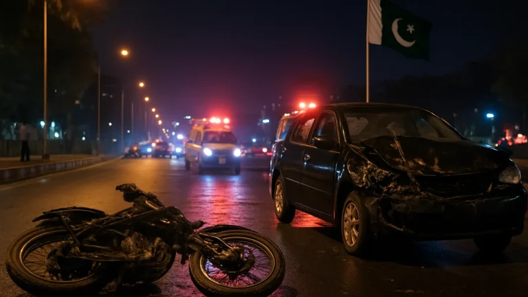 Four killed in separate road accidents across Karachi overnight
