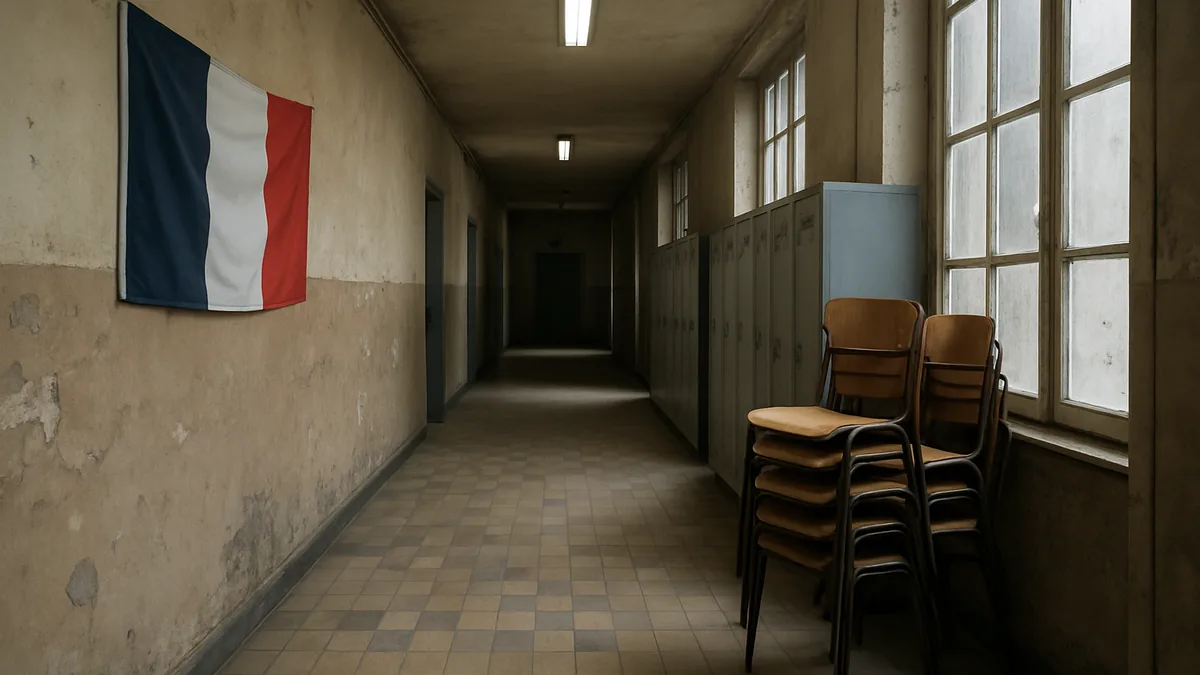 France school protests grow into a wider political crisis