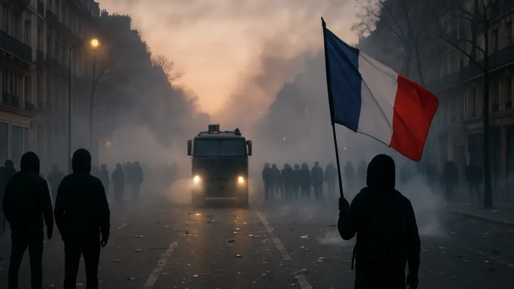 French protests over prices turn violent in Paris and Marseille