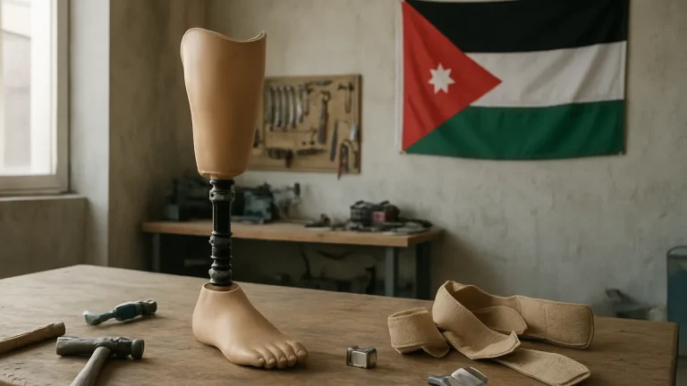 Gaza teen amputees recount lost dreams at Amman care centre