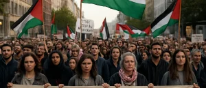 Global Protests Erupt in Solidarity with Gaza Amid Daily Israeli Strikes