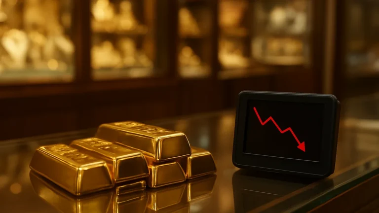 Gold prices fall in Pakistan as oil-driven inflation fears grow