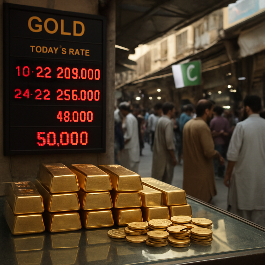 Gold Prices in Pakistan Climb After Week of Decline