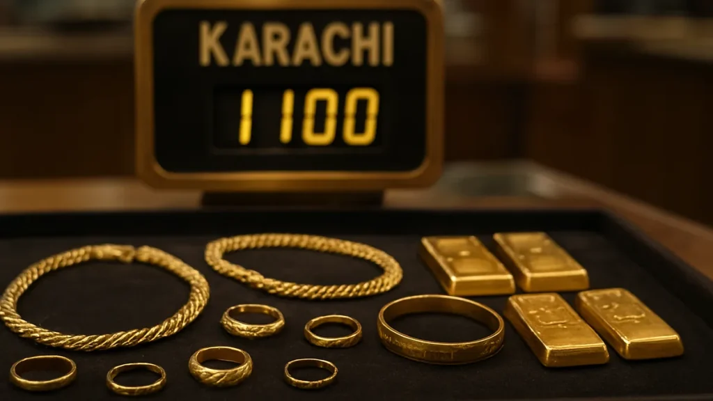 Gold prices rise in Pakistan as oil eases inflation worries
