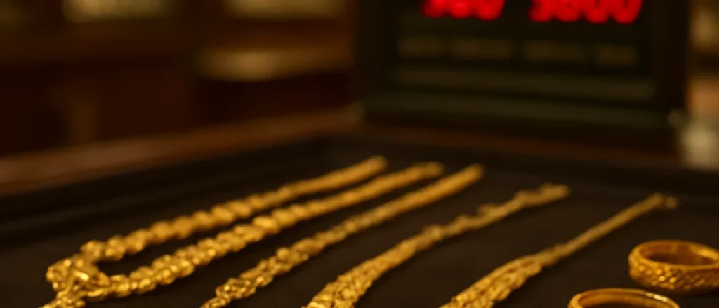Gold rates drop in Pakistan, ending a three-day rally