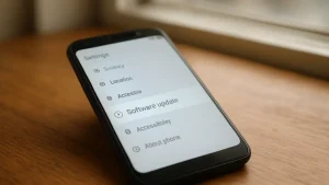 Google Play System update shows 2027 date on Android phones