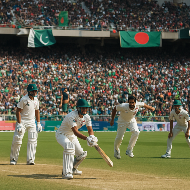 Hasan Ali Highlights Growing Momentum for Bangladesh in Test Cricket