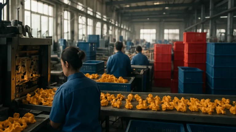 How a Chinese-made toy travels from factory to US shelves