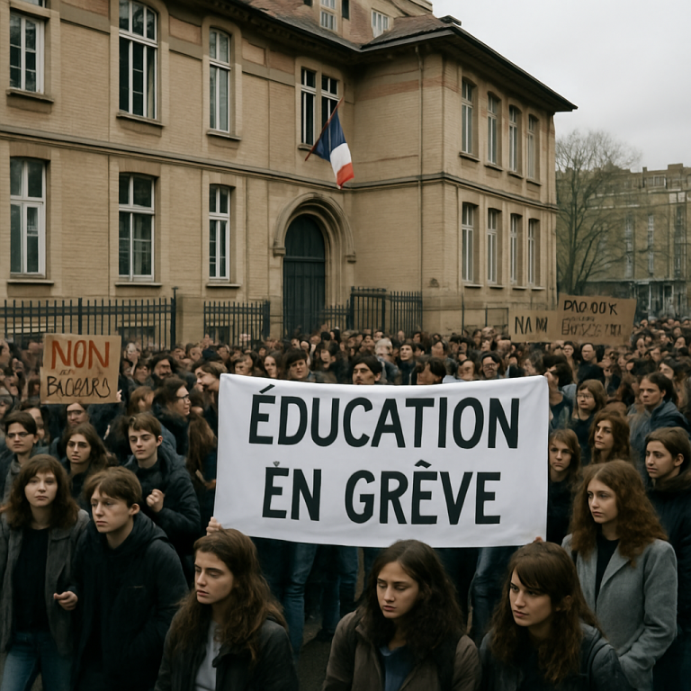 Hundreds of French Schools Shut Amid Ongoing Student Protests