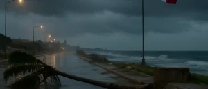 Hurricane Simon and storm Rachel leave two dead in Mexico
