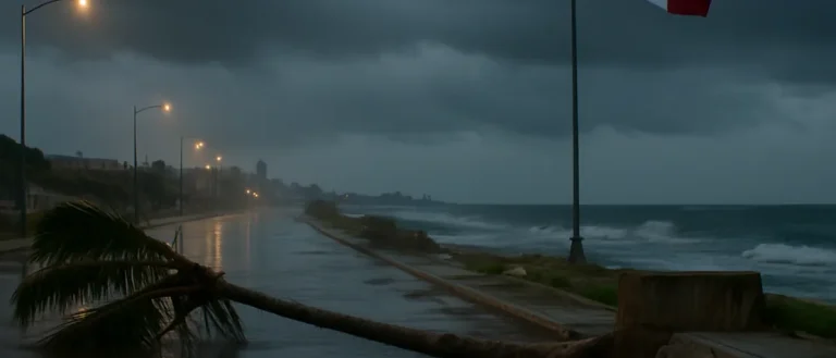 Hurricane Simon and storm Rachel leave two dead in Mexico