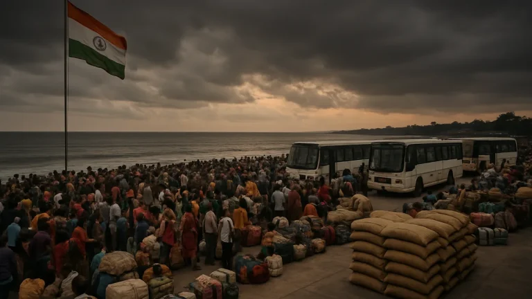 India Evacuates Tens of Thousands as Cyclone Arnab Nears