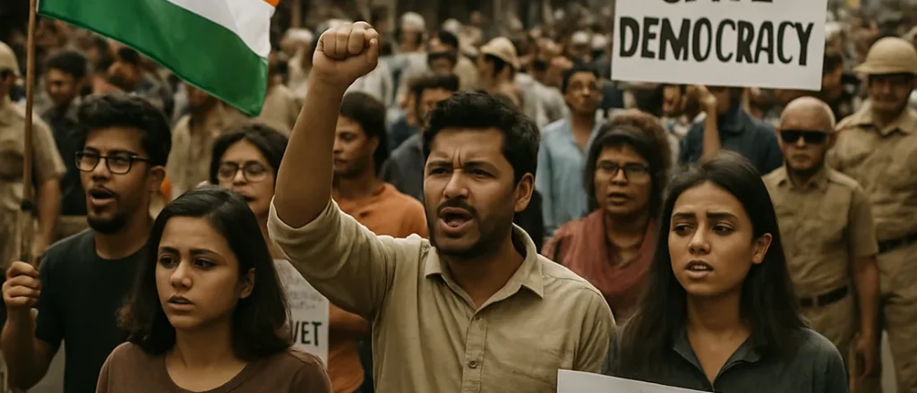 India’s Cockroach Movement Faces Detentions Amid Ongoing Protests