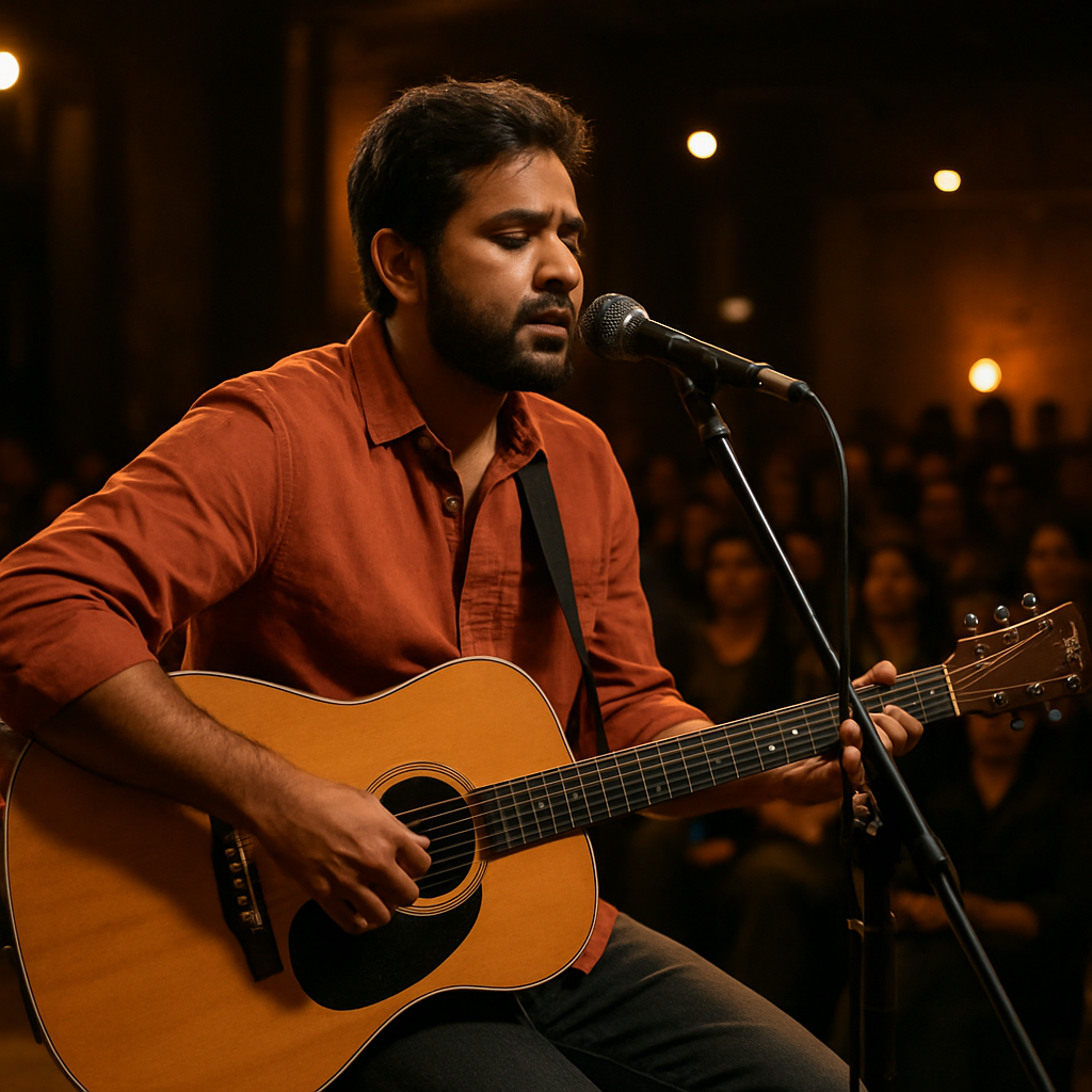 Indian Singer Anuv Jain Discusses Success Beyond Bollywood Influence