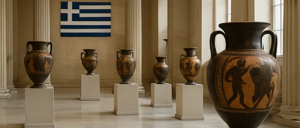 Israel hands back 22 ancient artefacts stolen from Greece
