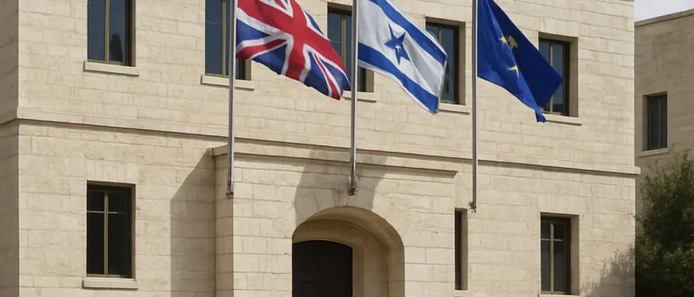 Israel Sets Deadline for UK to Close East Jerusalem Consulate