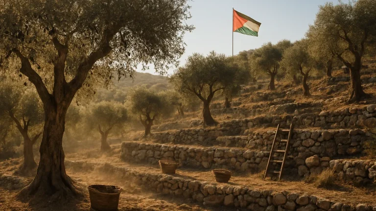 Israeli settlers attack Palestinian olive harvest in West Bank