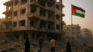 Israeli strikes kill four Palestinians in Gaza, including couple