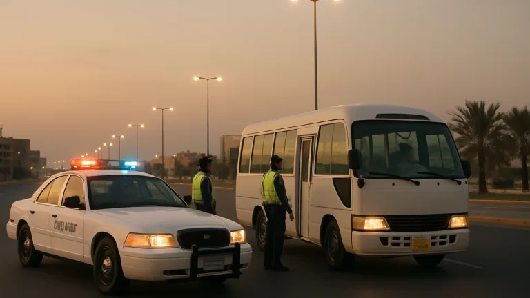 Kuwait traffic crackdown targets illegal passenger transport