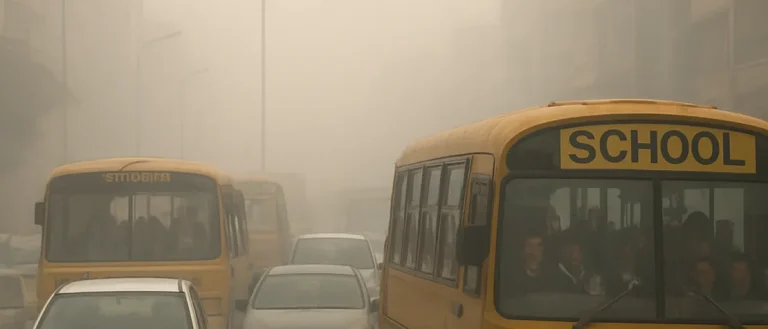 Lahore Schools Mandate Carpooling to Combat Worsening Smog