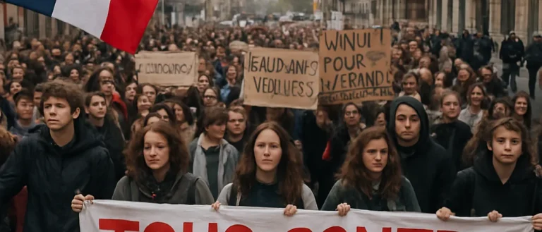 Large Student Protests Erupt in Lille, Northern France