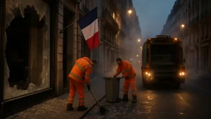 Macron urges calm as France riots spread across cities